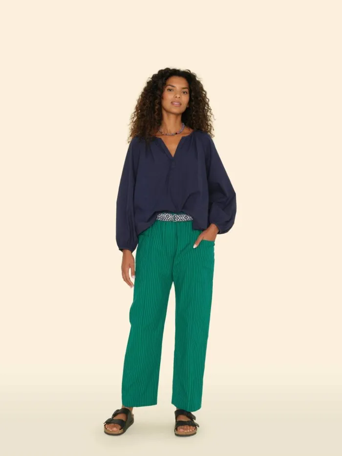 Women Pants and Jumpsuits Xirena Pine Blue Jake Pant