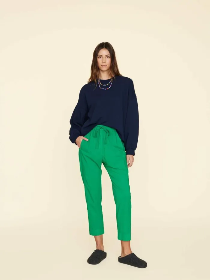Women Pants and Jumpsuits Xirena Sea Green Draper Pant