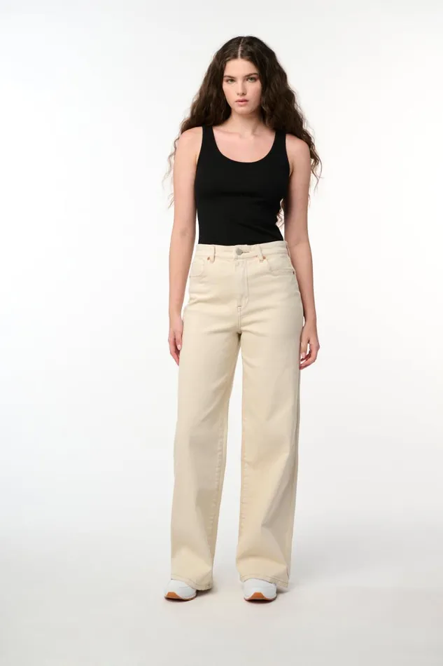 Women Pants Blank Nyc The Franklin In Vanilla Shake Pant