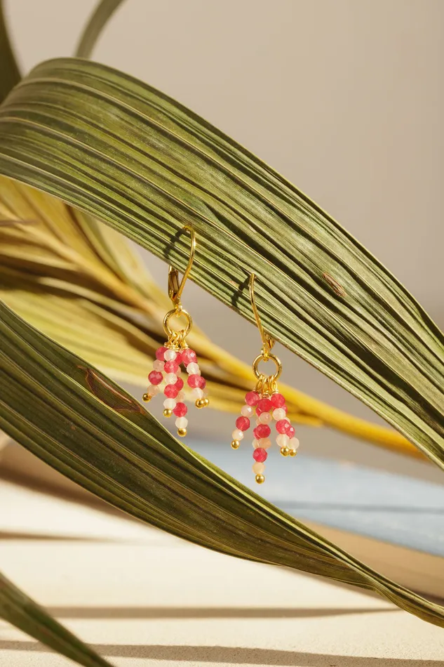Women Paradis SantalMango Earrings Des Petits Hauts Jewellery Dph X Feeka