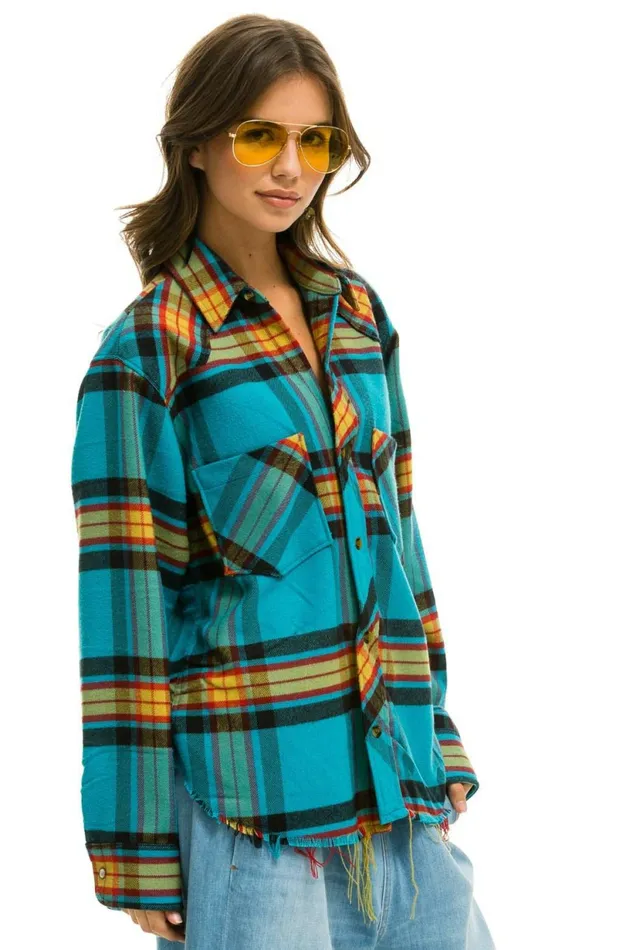 Women PLAID FLANNEL WESTERN SHIRT 8211 JACKSON PLAID Aviator Nation UnisexTees Women PLAID FLANNEL WESTERN SHIRT 8211 JACKSON PLAID Aviator Nation UnisexTees