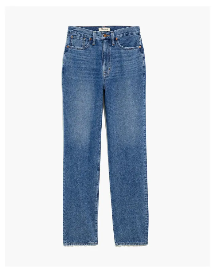Women Plus Baggy Straight Jeans In Westmont Wash Westmont Wash Madewell Jeans