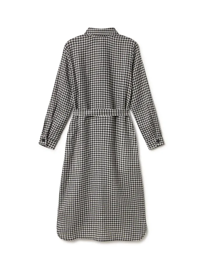 Women Pollan 8211 Black and White Vichy TWOTHIRDS Dresses