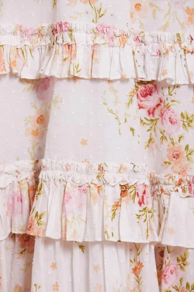 Women Printed Dresses Needle and Thread Trailing Blooms Cotton Backless Micro Mini Dress Multi Women Printed Dresses Needle and Thread Trailing Blooms Cotton Backless Micro Mini Dress Multi