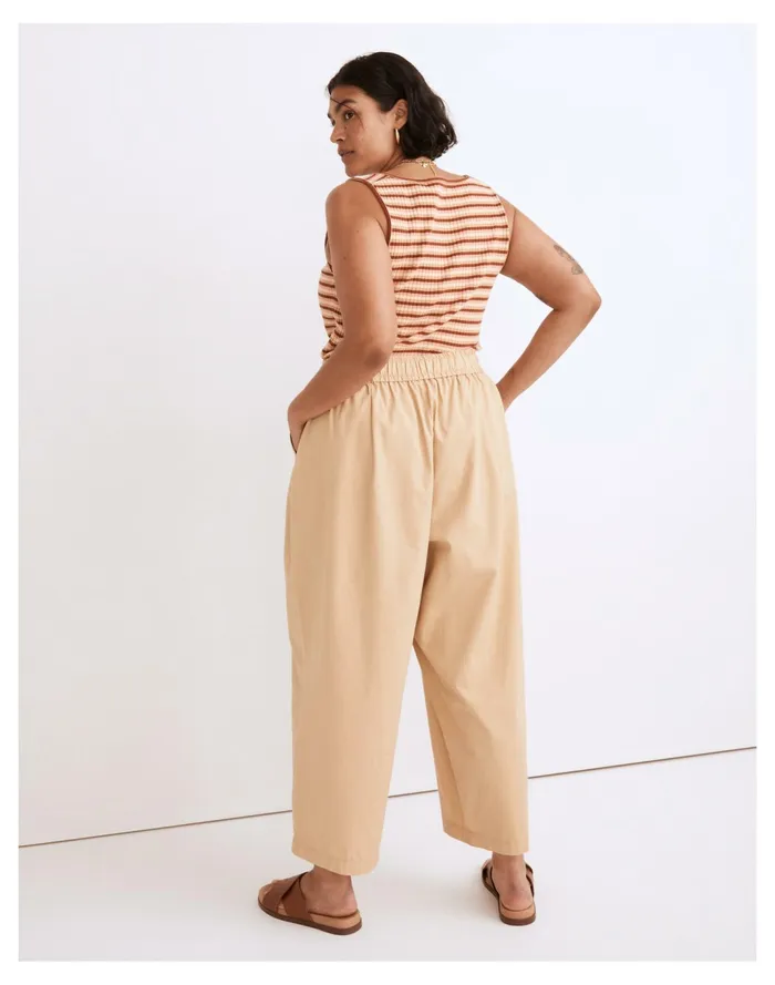 Women Pull On Oversized Balloon Pants Desert Dune Madewell Pants Women Pull On Oversized Balloon Pants Desert Dune Madewell Pants