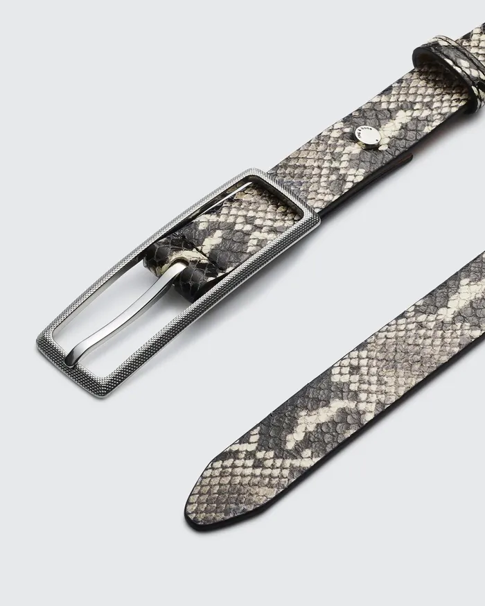 Women Rag and Bone Belts Small Rebound Belt White Snake Women Rag and Bone Belts Small Rebound Belt White Snake