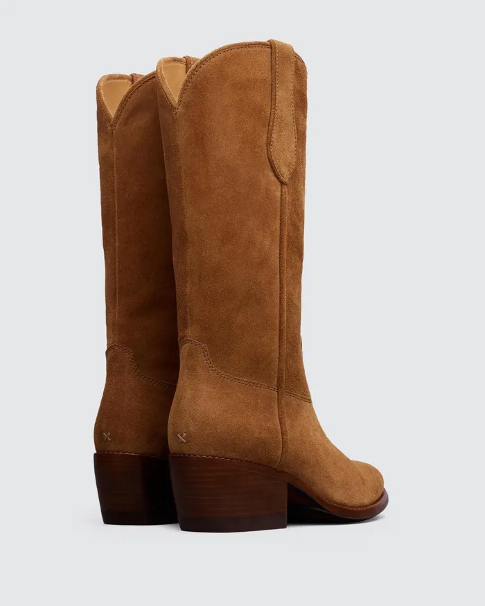 Women Rag and Bone Boots Rb Cowboy Boot Sabbia Suede Women Rag and Bone Boots Rb Cowboy Boot Sabbia Suede