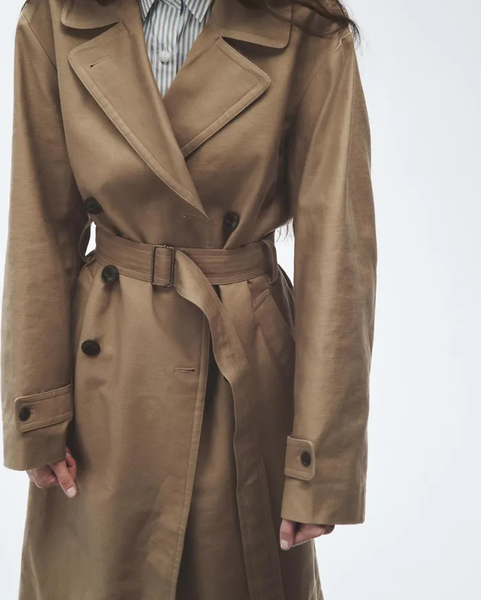 Women Rag and Bone Coats and Jackets Theresa Cotton Trench Coat Tobacco Women Rag and Bone Coats and Jackets Theresa Cotton Trench Coat Tobacco