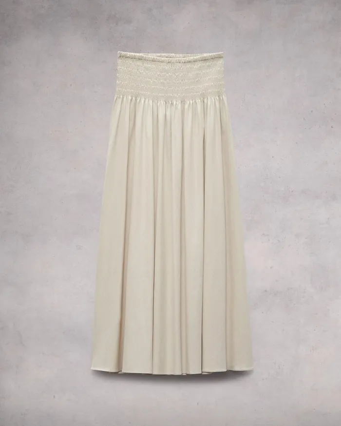 Women Rag and Bone Dresses and Skirts Alice Cotton Poplin Skirt Beige Women Rag and Bone Dresses and Skirts Alice Cotton Poplin Skirt Beige