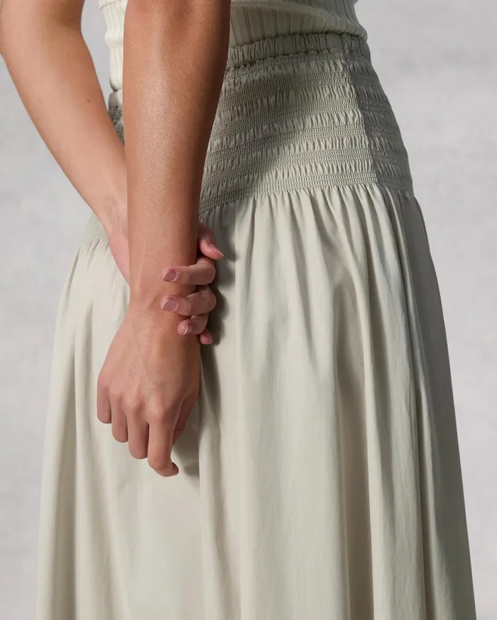 Women Rag and Bone Dresses and Skirts Alice Cotton Poplin Skirt Beige Women Rag and Bone Dresses and Skirts Alice Cotton Poplin Skirt Beige