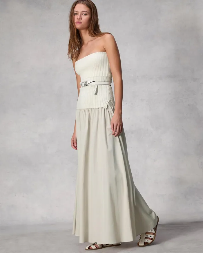 Women Rag and Bone Dresses and Skirts Alice Cotton Poplin Skirt Beige Women Rag and Bone Dresses and Skirts Alice Cotton Poplin Skirt Beige