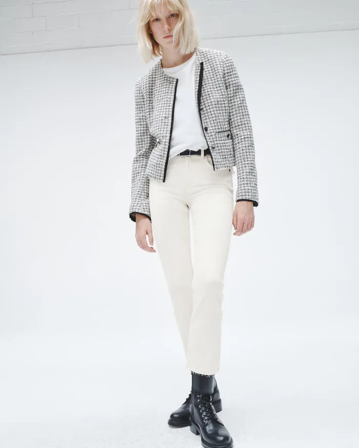 Women Rag and Bone Flare and Bootcut Peyton Ankle Bootcut Ecru