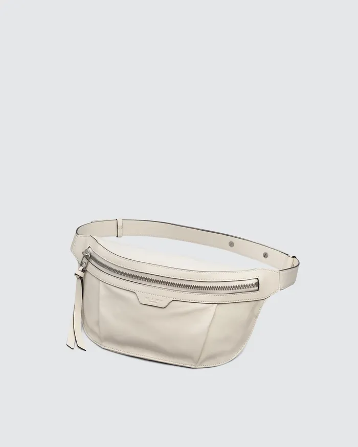 Women Rag and Bone Handbags Commuter Fanny Pack Antique White