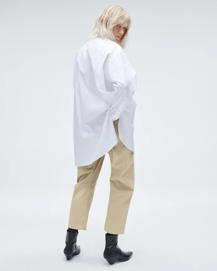 Women Rag and Bone Pants Leyton Workwear Cotton Pant Khaki Women Rag and Bone Pants Leyton Workwear Cotton Pant Khaki