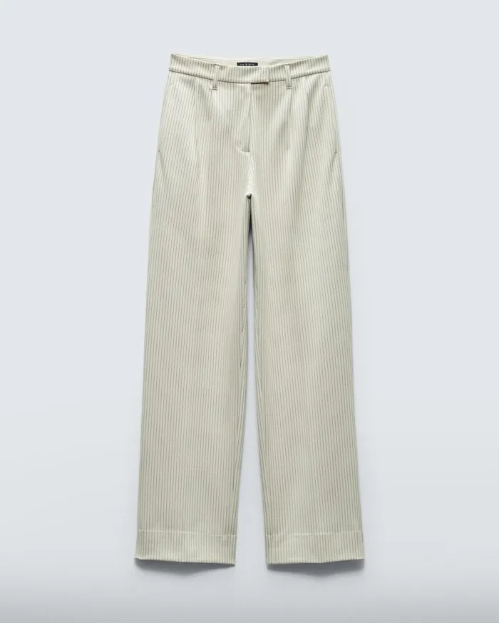 Women Rag and Bone Pants Marianne Ponte Pant Ivory Stripe Women Rag and Bone Pants Marianne Ponte Pant Ivory Stripe
