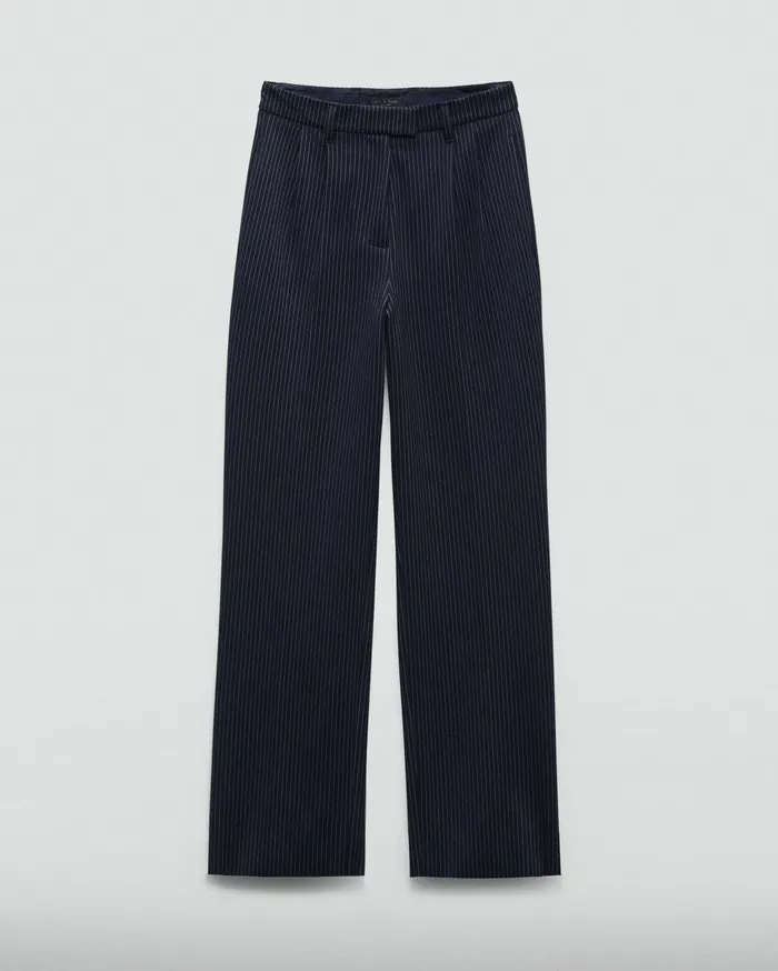 Women Rag and Bone Pants Marianne Ponte Pant Navy Stripe Women Rag and Bone Pants Marianne Ponte Pant Navy Stripe