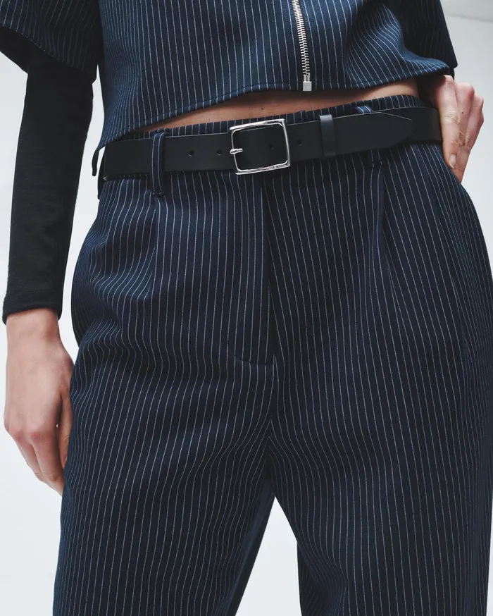 Women Rag and Bone Pants Marianne Ponte Pant Navy Stripe Women Rag and Bone Pants Marianne Ponte Pant Navy Stripe