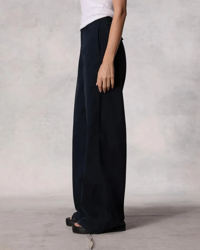 Women Rag and Bone Pants Sofie Wide Leg Cotton Chino Salute Women Rag and Bone Pants Sofie Wide Leg Cotton Chino Salute