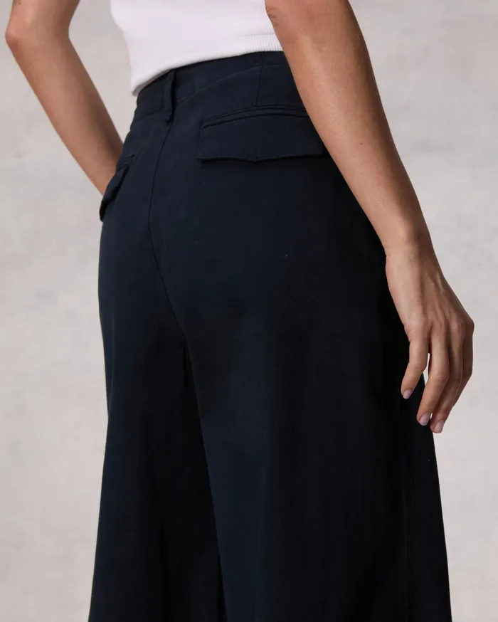 Women Rag and Bone Pants Sofie Wide Leg Cotton Chino Salute Women Rag and Bone Pants Sofie Wide Leg Cotton Chino Salute