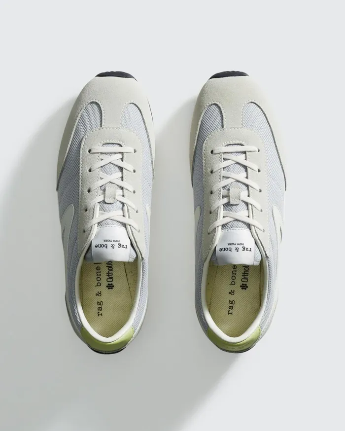 Women Rag and Bone Sneakers Retro Runner Slim Cloud Grey Women Rag and Bone Sneakers Retro Runner Slim Cloud Grey