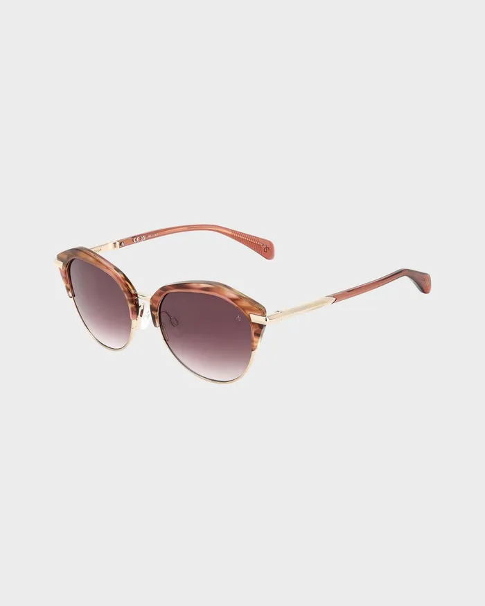 Women Rag and Bone Sunglasses Josie Burgundy