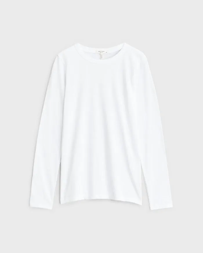 Women Rag and Bone TShirts The Slub Long Sleeve T Shirt For Women Women Rag and Bone TShirts The Slub Long Sleeve T Shirt For Women