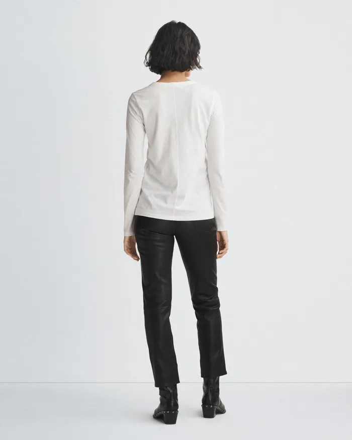 Women Rag and Bone TShirts The Slub Long Sleeve T Shirt For Women Women Rag and Bone TShirts The Slub Long Sleeve T Shirt For Women