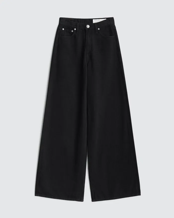 Women Rag and Bone WideLeg Sofie Wide Black Women Rag and Bone WideLeg Sofie Wide Black