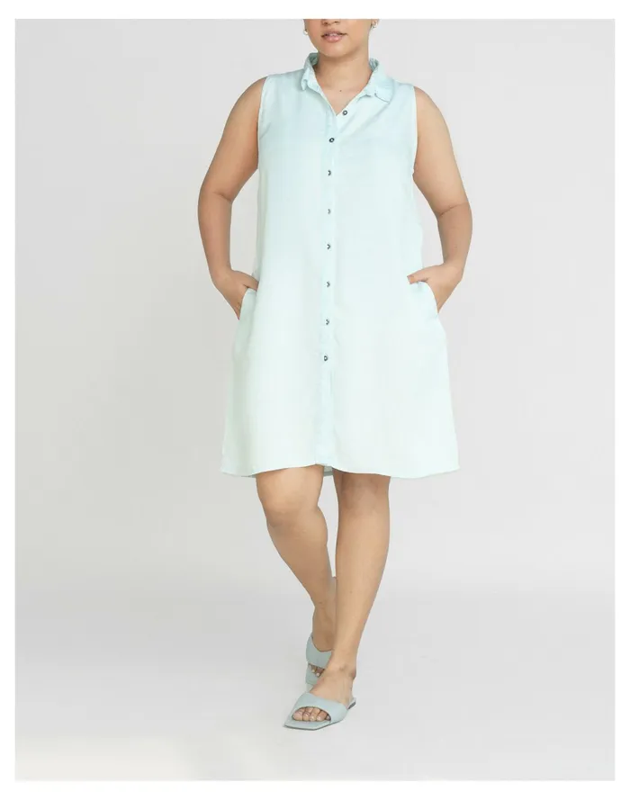 Women Reistor Dreaming Of Blue Skies Dress Light Blue Madewell Dresses