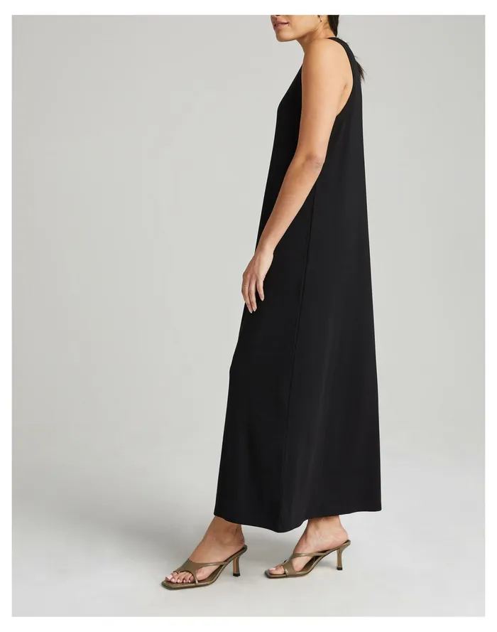 Women Richer Poorer Vintage Rib Column Dress Black Madewell Pajamas Women Richer Poorer Vintage Rib Column Dress Black Madewell Pajamas