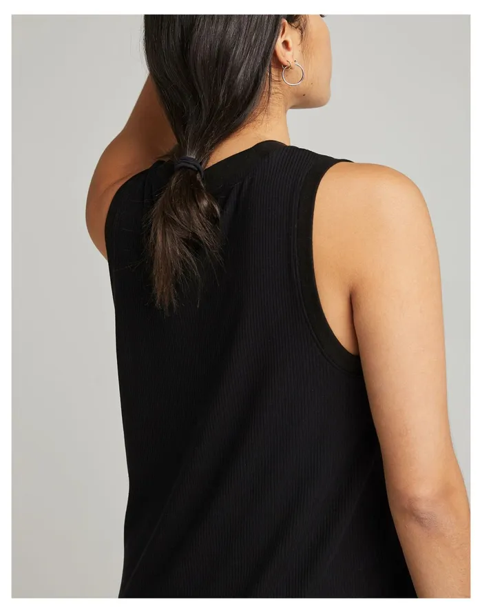 Women Richer Poorer Vintage Rib Column Dress Black Madewell Pajamas Women Richer Poorer Vintage Rib Column Dress Black Madewell Pajamas