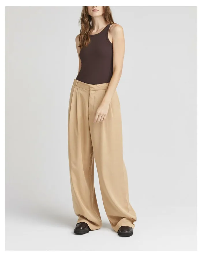 Women Richer Poorer Vintage Rib Tank Coffee Madewell Pajamas Women Richer Poorer Vintage Rib Tank Coffee Madewell Pajamas