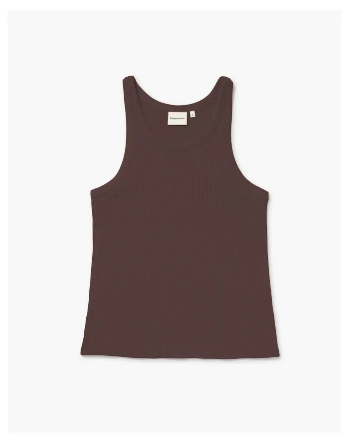 Women Richer Poorer Vintage Rib Tank Coffee Madewell Pajamas Women Richer Poorer Vintage Rib Tank Coffee Madewell Pajamas