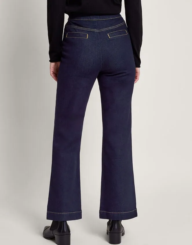 Women Rosa Flared Denim Jeans Blue Monsoon Casualwear