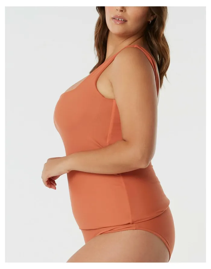 Women SAINT SOMEBODY Let Love Rule Singlet Top Clay Madewell Swim Women SAINT SOMEBODY Let Love Rule Singlet Top Clay Madewell Swim