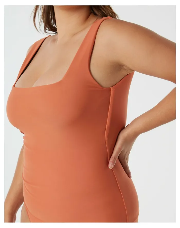 Women SAINT SOMEBODY Let Love Rule Singlet Top Clay Madewell Swim Women SAINT SOMEBODY Let Love Rule Singlet Top Clay Madewell Swim