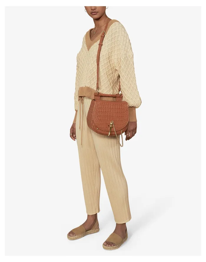 Women Sancia Denali Pullover Sweater Cream Madewell Sweaters
