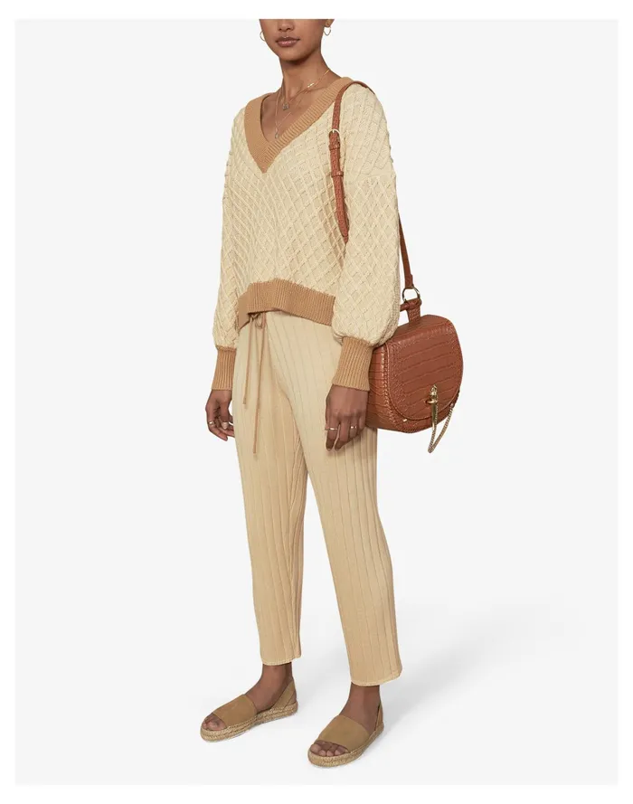 Women Sancia Denali Pullover Sweater Cream Madewell Sweaters Women Sancia Denali Pullover Sweater Cream Madewell Sweaters