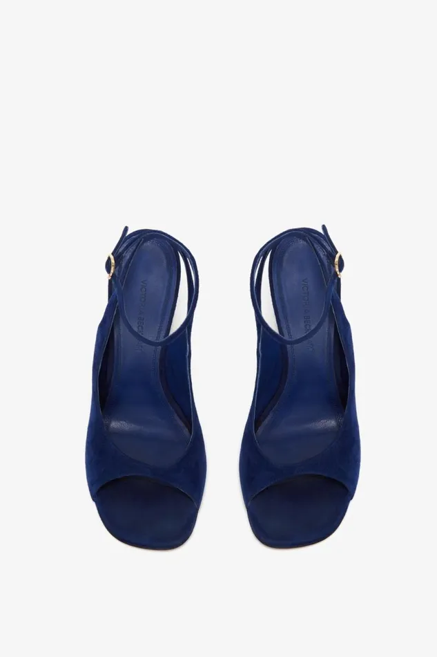 Women Sandals Victoria Beckham Dawn Sandal In Night Blue Suede