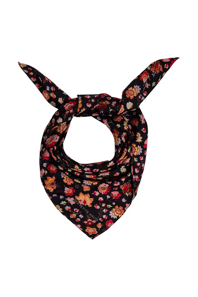 Women Scarf Numea Windy Foulard Soie Multicolore Des Petits Hauts Scarves