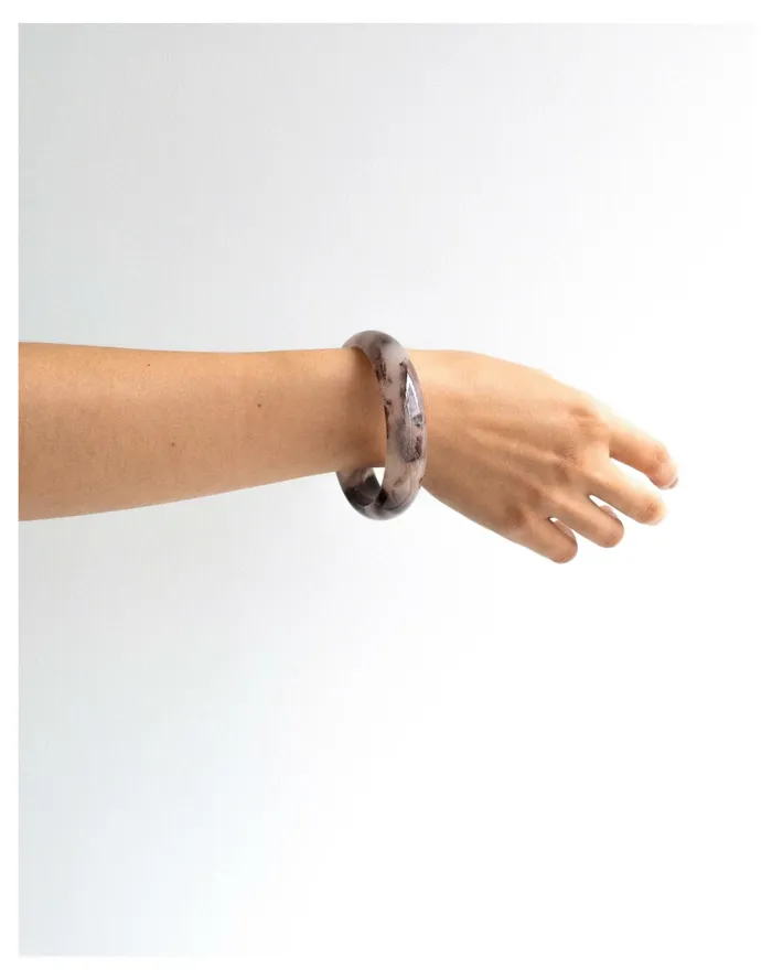 Women Seree Playground Jade Bangle Bracelet In Marble Purple Multi Madewell Bracelets Women Seree Playground Jade Bangle Bracelet In Marble Purple Multi Madewell Bracelets