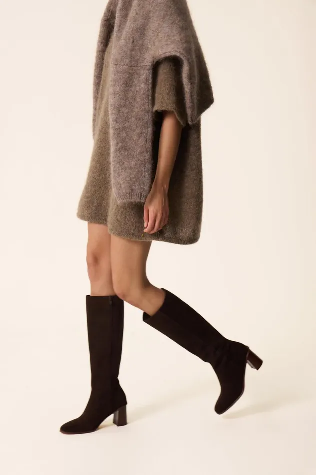 Women Shoes Papricia Ours Bottes Crote De Velours Marron Fonc Des Petits Hauts Shoes and Socks Women Shoes Papricia Ours Bottes Crote De Velours Marron Fonc Des Petits Hauts Shoes and Socks