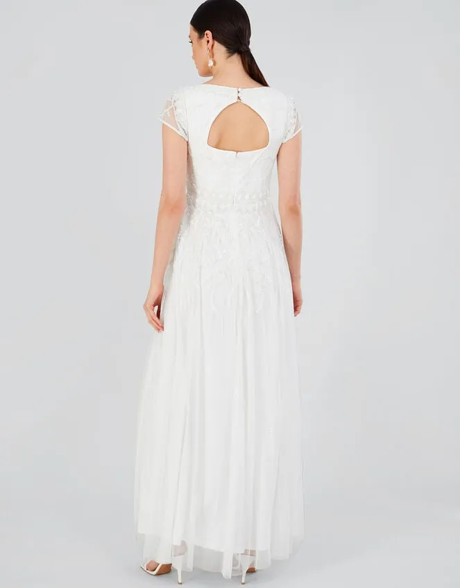 Women Simone Bridal Maxi Dress Ivory Monsoon Dresses