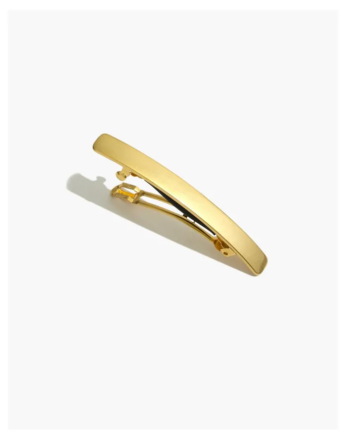 Women Skinny Barrette Vintage Gold Madewell Hair Accessories Women Skinny Barrette Vintage Gold Madewell Hair Accessories