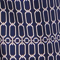 Women Sleepwear Victoria Beckham Chain Print Robe In Navy