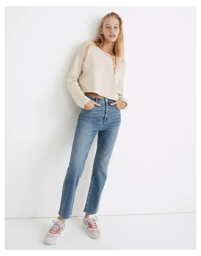 Women Slim Demi Boot Jeans In Enright Wash Enright Wash Madewell Jeans