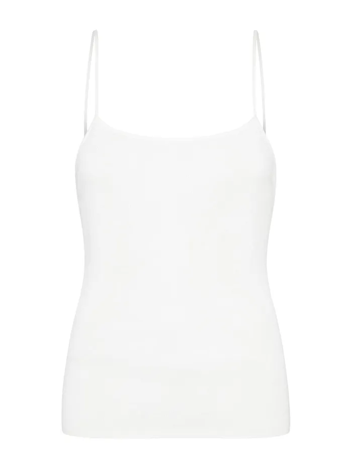 Women St Agni 8211 90s Knit Slip Cami In White The UNDONE Tops
