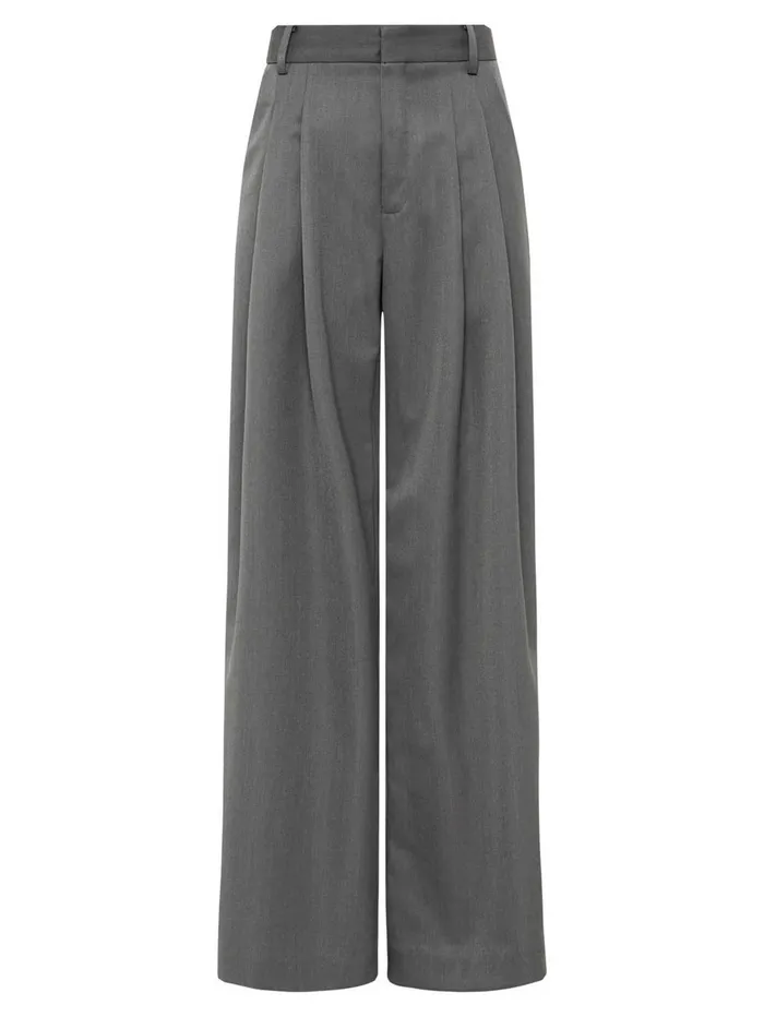 Women St Agni 8211 Homme Pleat Pants In Pewter Grey The UNDONE Pants