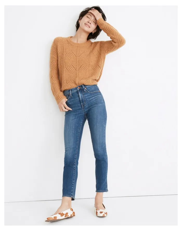 Women Stovepipe Jeans In Leman Wash Leman Wash Madewell Jeans