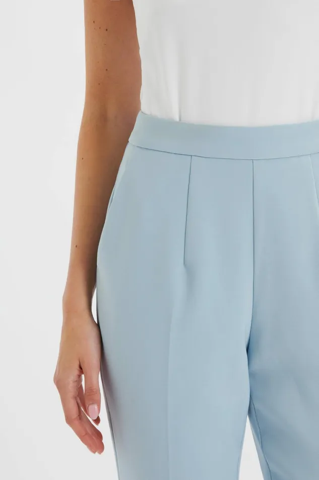 Women Suiting Lavish Alice VANESSA Tapered Leg Trouser In Cornflower Blue Cornflower Blue